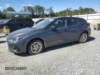 2024 Subaru Impreza z VIN JF1GUABC0R8385791, wystawiony jako Copart lot #86156075 z przebiegiem 19 348 mil mil oraz Szkoda całkowita • Salvage title. Historia ofert i sprzedaży dostępna na DreamBid. Obrazek 1.