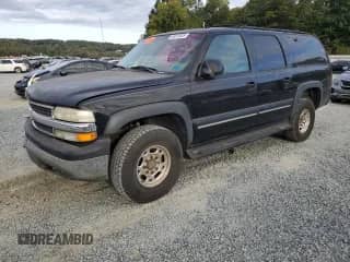 2001 Chevrolet Suburban LT z VIN 3GNGK26U11G277209, wystawiony jako Copart lot #89627305 z przebiegiem 146 892 mil mil oraz Szkoda całkowita • Salvage title. Historia ofert i sprzedaży dostępna na DreamBid. Obrazek 1.