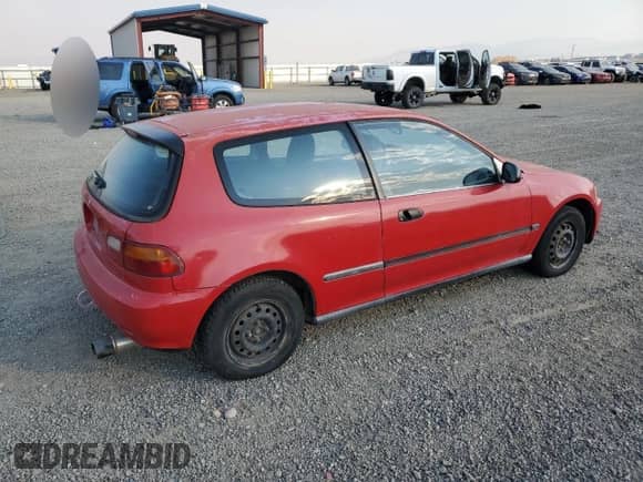 1992 Honda Civic z VIN 2HGEH245XNH514751, wystawiony jako Copart lot #74972764 z przebiegiem 229 482 mil mil oraz Czysty tytuł • Clean title. Historia ofert i sprzedaży dostępna na DreamBid. Obrazek 3.