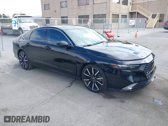 2023 Honda Accord Touring with VIN 1HGCY2F81PA046148, listed as a IAAI auction lot 42574672 with 36,255 mi miles and . Bid and sale history available at DreamBid. Image 1.