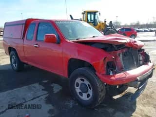 2012 Chevrolet Colorado Work Truck with VIN 1GCJTBFE1C8129770, listed as a IAAI auction lot 41508765 with 220,492 mi miles and . Bid and sale history available at DreamBid. Image 1.