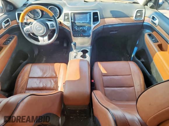 2012 Jeep Grand Cherokee Overland с VIN 1C4RJECT0CC317030, выставлен на аукционе Copart как лот 60969715 с пробегом 160 876 миль миль и Чистый • Clean title. История ставок и продаж доступна на DreamBid. Изображение 8.