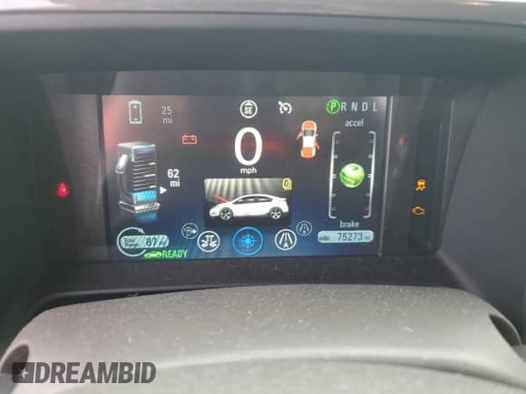 2015 Chevrolet Volt z VIN 1G1RB6E41FU126796, wystawiony jako Copart lot #75761653 z przebiegiem 75 273 mil mil oraz . Historia ofert i sprzedaży dostępna na DreamBid. Obrazek 9.