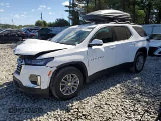 2022 Chevrolet Traverse LT with VIN 1GNEVHKW2NJ167265, listed as a Copart auction lot 70403765 with 26,793 mi miles and Salvage title. Bid and sale history available at DreamBid. Image 1.