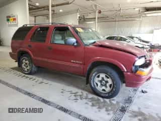 2002 Chevrolet Blazer LS с VIN 1GNDT13W62K198175, выставлен на аукционе Copart как лот 71952095 с пробегом 130 525 миль миль и Списание • Salvage title. История ставок и продаж доступна на DreamBid. Изображение 4.