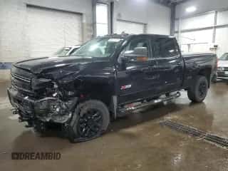 2018 Chevrolet Silverado 2500HD LTZ z VIN 1GC1KWEG8JF145258, wystawiony jako Copart lot #68921115 z przebiegiem 96 594 mil mil oraz Szkoda całkowita • Salvage title. Historia ofert i sprzedaży dostępna na DreamBid. Obrazek 1.