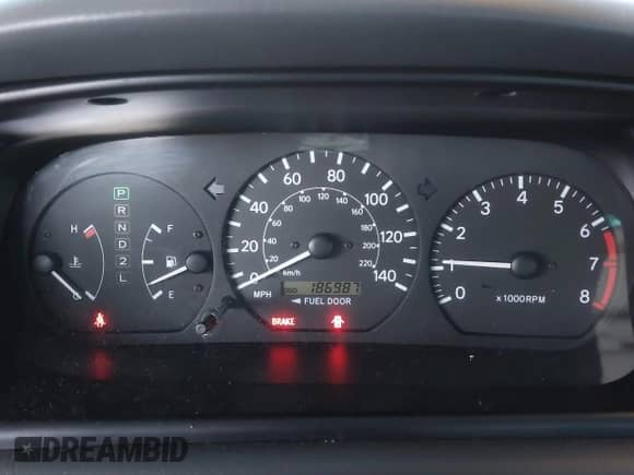 2001 Toyota Camry LE with VIN 4T1BG22KX1U847290, listed as a IAAI auction lot 43438341 with 186,987 mi miles and . Bid and sale history available at DreamBid. Image 7.