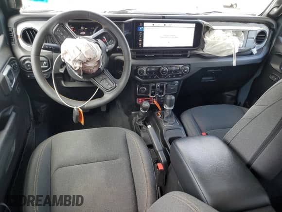 2024 Jeep Wrangler Willys с VIN 1C4RJXN60RW209694, выставлен на аукционе Copart как лот 70931155 с пробегом 19 287 миль миль и Списание • Salvage title. История ставок и продаж доступна на DreamBid. Изображение 8.