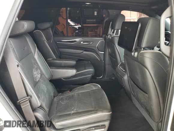 2021 Cadillac Escalade Sport с VIN 1GYS4FKLXMR287205, выставлен на аукционе Copart как лот 64469335 с пробегом 70 163 миль миль и Списание • Salvage title. История ставок и продаж доступна на DreamBid. Изображение 11.