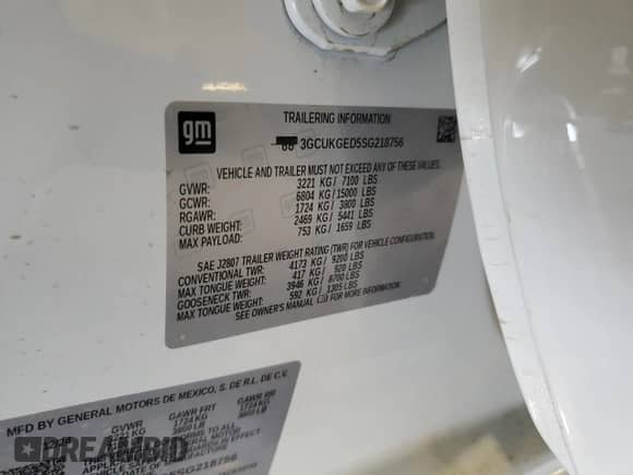 2025 Chevrolet Silverado 1500 with VIN 3GCUKGED5SG218756, listed as a Copart auction lot 58218715 with Not provided miles and Salvage title. Bid and sale history available at DreamBid. Image 12.