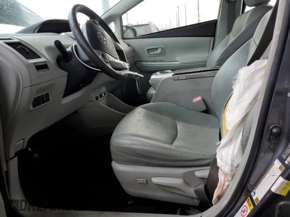 2012 Toyota Prius Two with VIN JTDZN3EU7C3107894, listed as a Copart auction lot 49165035 with 180,715 mi miles and Salvage title. Bid and sale history available at DreamBid. Image 7.