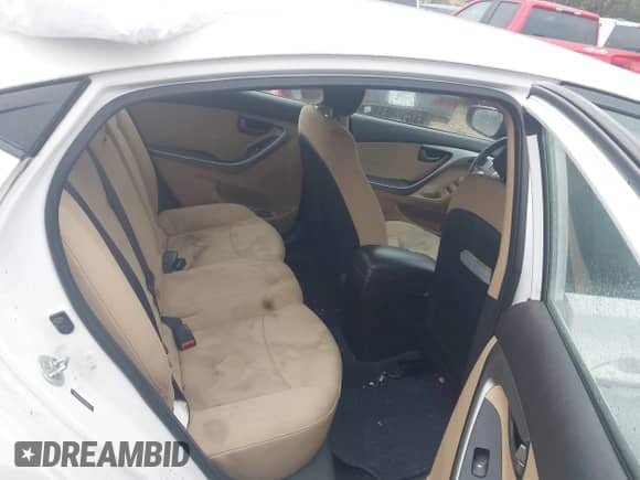 2013 Hyundai Elantra GLS z VIN 5NPDH4AE0DH354430, wystawiony jako IAAI lot #43440908 z przebiegiem 145 535 mil mil oraz . Historia ofert i sprzedaży dostępna na DreamBid. Obrazek 8.