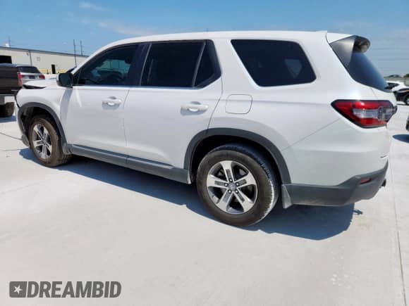 2024 Honda Pilot EX-L с VIN 5FNYG2H43RB017049, выставлен на аукционе Copart как лот 59206365 с пробегом 24 867 миль миль и Списание • Salvage title. История ставок и продаж доступна на DreamBid. Изображение 2.