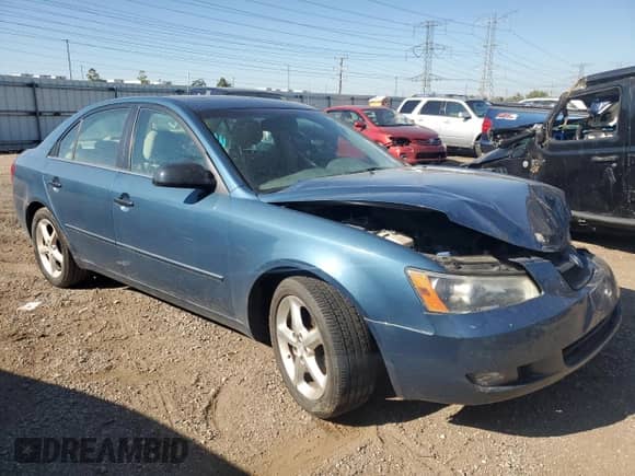 2006 Hyundai Sonata GLS z VIN 5NPEU46F16H110189, wystawiony jako Copart lot #85747315 z przebiegiem 194 137 mil mil oraz Szkoda całkowita • Salvage title. Historia ofert i sprzedaży dostępna na DreamBid. Obrazek 4.