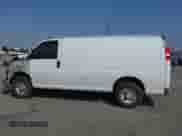 2024 Chevrolet Express Cargo with VIN 1GCWGAFP2R1279801, listed as a IAAI auction lot 42235836 with 11,611 mi miles and . Bid and sale history available at DreamBid. Image 15.