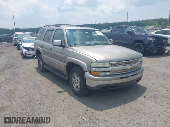 2002 Chevrolet Tahoe Z71 z VIN 1GNEK13Z32R322993, wystawiony jako IAAI lot #42456551 z przebiegiem 251 640 mil mil oraz . Historia ofert i sprzedaży dostępna na DreamBid. Obrazek 1.