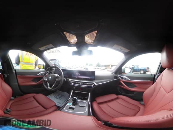 2023 BMW i4 eDrive35 with VIN WBY43AW04PFP57379, listed as a IAAI auction lot 42235595 with 12,934 mi miles and . Bid and sale history available at DreamBid. Image 21.