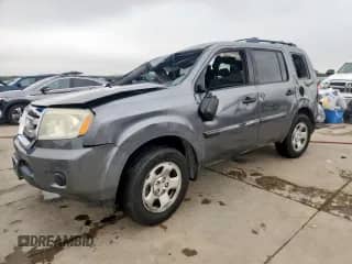 2011 Honda Pilot LX with VIN 5FNYF3H25BB056948, listed as a Copart auction lot 70953105 with 173,577 mi miles and Salvage title. Bid and sale history available at DreamBid. Image 1.