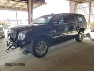 2018 Cadillac Escalade ESV с VIN 1GYS3GKJ3JR368615, выставлен на аукционе Copart как лот 56649215 с пробегом 174 751 миль миль и Списание • Salvage title. История ставок и продаж доступна на DreamBid. Изображение 1.