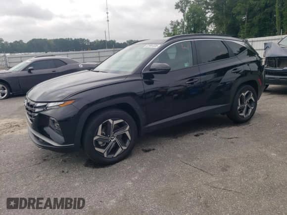 2024 Hyundai Tucson SEL Convenience with VIN KM8JCCD11RU237016, listed as a Copart auction lot 67991335 with 23,746 mi miles and Salvage title. Bid and sale history available at DreamBid. Image 1.