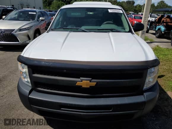 2013 Chevrolet Silverado 1500 Work Truck with VIN 1GCRCPE04DZ157807, listed as a Copart auction lot 75569584 with 102,747 mi miles and Salvage title. Bid and sale history available at DreamBid. Image 5.