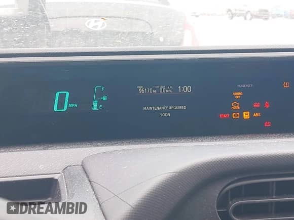 2013 Toyota Prius One z VIN JTDKDTB35D1049040, wystawiony jako IAAI lot #43130782 z przebiegiem 96 170 mil mil oraz . Historia ofert i sprzedaży dostępna na DreamBid. Obrazek 7.