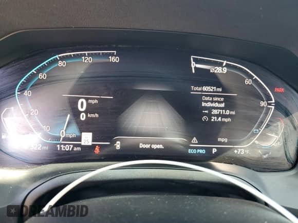 2021 BMW 3 Series 330i xDrive z VIN WBA5R7C04MFL21538, wystawiony jako Copart lot #54741105 z przebiegiem 60 521 mil mil oraz Szkoda całkowita • Salvage title. Historia ofert i sprzedaży dostępna na DreamBid. Obrazek 9.