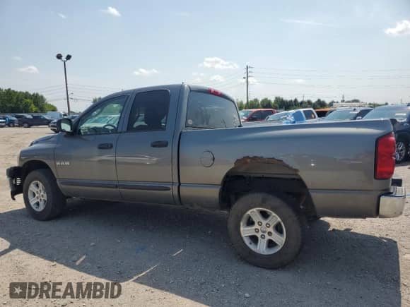 2008 Dodge 1500 ST с VIN 1D7HU18N68S590028, выставлен на аукционе Copart как лот 65510494 с пробегом 131 210 миль миль и Чистый • Clean title. История ставок и продаж доступна на DreamBid. Изображение 2.