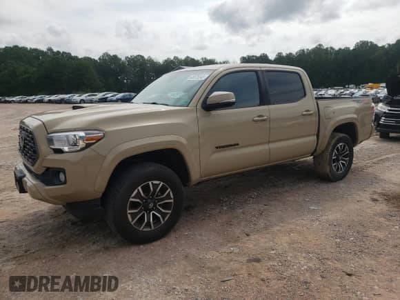 2020 Toyota Tacoma SR with VIN 3TMCZ5AN2LM350550, listed as a Copart auction lot 68075545 with 149,896 mi miles and Salvage title. Bid and sale history available at DreamBid. Image 1.