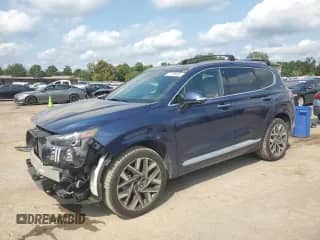 2022 Hyundai Santa Fe Calligraphy с VIN 5NMS54AL6NH429306, выставлен на аукционе Copart как лот 71106935 с пробегом 61 273 миль миль и Списание • Salvage title. История ставок и продаж доступна на DreamBid. Изображение 1.