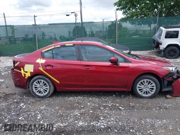 2018 Subaru Impreza Premium with VIN 4S3GKAB60J3615633, listed as a IAAI auction lot 42361565 with 108,408 mi miles and . Bid and sale history available at DreamBid. Image 14.