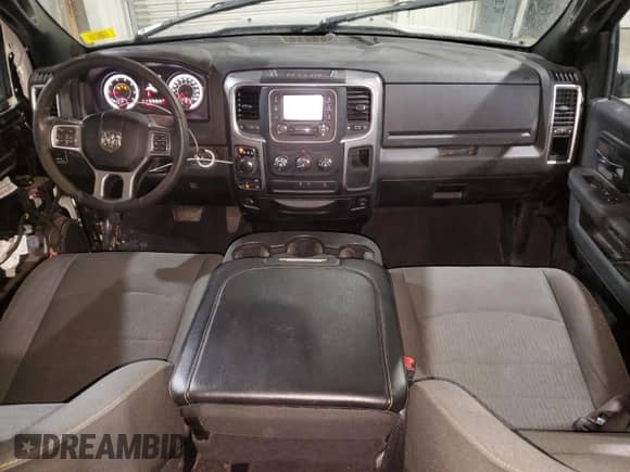 2022 Ram 1500 Warlock with VIN 1C6RR7GG0NS173495, listed as a Copart auction lot 74088994 with 43,313 mi miles and Salvage title. Bid and sale history available at DreamBid. Image 8.