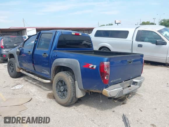 2006 Chevrolet Colorado 3LT with VIN 1GCDS136868154113, listed as a IAAI auction lot 43023576 with Not provided miles and . Bid and sale history available at DreamBid. Image 3.