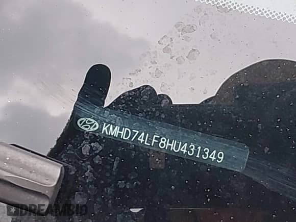 2017 Hyundai Elantra SE z VIN KMHD74LF8HU431349, wystawiony jako IAAI lot #43276751 z przebiegiem 108 717 mil mil oraz . Historia ofert i sprzedaży dostępna na DreamBid. Obrazek 12.