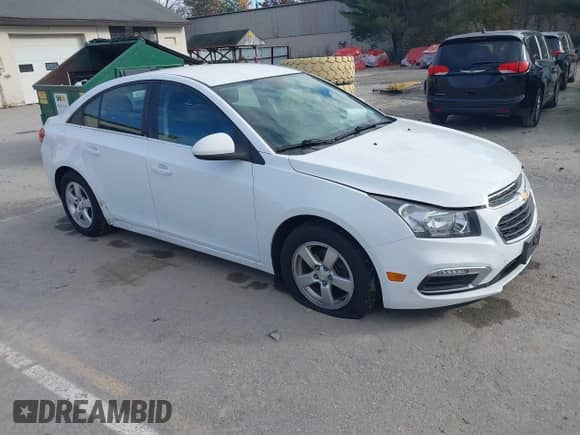 2016 Chevrolet Cruze LT with VIN 1G1PE5SB3G7125998, listed as a IAAI auction lot 43534995 with 92,465 mi miles and . Bid and sale history available at DreamBid. Image 1.
