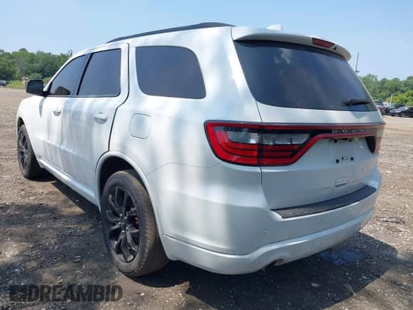 2019 Dodge Durango GT Plus with VIN 1C4RDJDG9KC525892, listed as a IAAI auction lot 42943511 with 109,040 mi miles and . Bid and sale history available at DreamBid. Image 3.