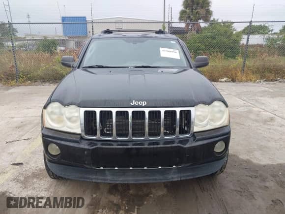 2006 Jeep Grand Cherokee Limited with VIN 1J4HS58N66C182816, listed as a IAAI auction lot 43508950 with Not provided miles and . Bid and sale history available at DreamBid. Image 6.