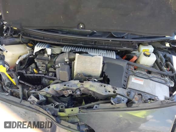 2012 Toyota Prius Four with VIN JTDKN3DU3C1515355, listed as a IAAI auction lot 43261076 with Not provided miles and . Bid and sale history available at DreamBid. Image 10.