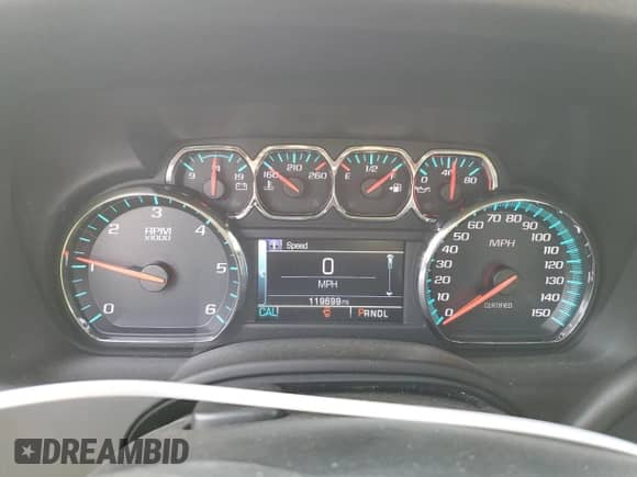 2018 Chevrolet Tahoe Commercial with VIN 1GNSKDEC2JR337190, listed as a Copart auction lot 80195885 with 119,699 mi miles and Clean title. Bid and sale history available at DreamBid. Image 9.