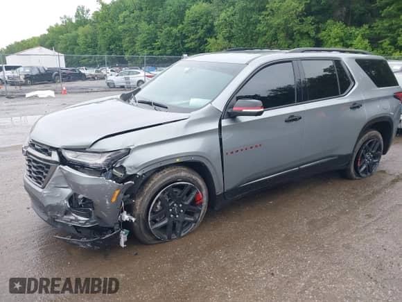2023 Chevrolet Traverse Premier с VIN 1GNEVKKW5PJ130999, выставлен на аукционе IAAI как лот 42334637 с пробегом 66 866 миль миль и . История ставок и продаж доступна на DreamBid. Изображение 2.