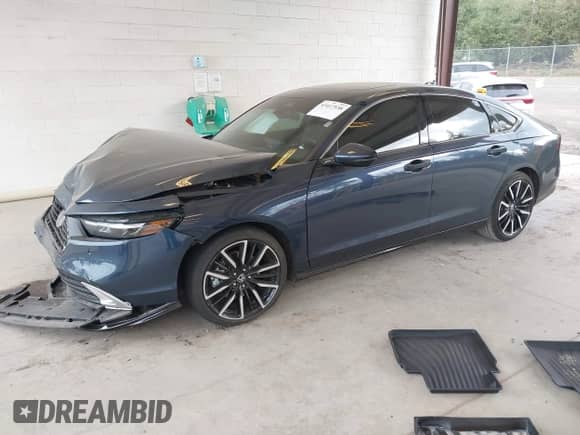 2024 Honda Accord Touring with VIN 1HGCY2F89RA014082, listed as a IAAI auction lot 43417538 with 50,494 mi miles and . Bid and sale history available at DreamBid. Image 18.