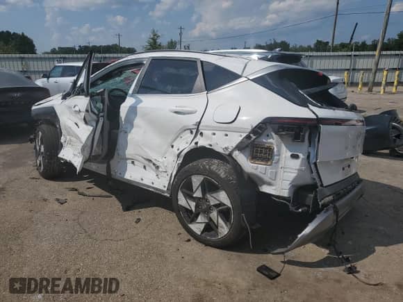 2024 Hyundai Kona Limited with VIN KM8HE3A34RU080936, listed as a Copart auction lot 67536964 with 9,465 mi miles and Salvage title. Bid and sale history available at DreamBid. Image 2.