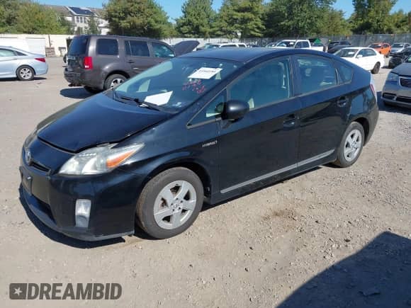 2011 Toyota Prius I with VIN JTDKN3DU0B1412005, listed as a IAAI auction lot 43360184 with 179,823 mi miles and . Bid and sale history available at DreamBid. Image 2.