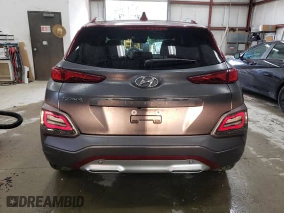2019 Hyundai Kona Ultimate with VIN KM8K53A56KU306603, listed as a Copart auction lot 58122765 with 65,480 mi miles and Salvage title. Bid and sale history available at DreamBid. Image 6.