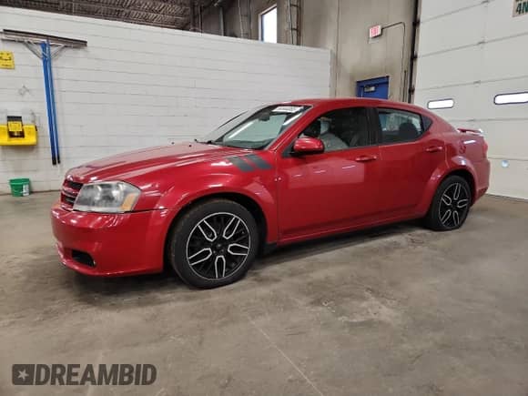 2012 Dodge Avenger R/T z VIN 1C3CDZBG4CN137681, wystawiony jako Copart lot #58344065 z przebiegiem 135 003 mil mil oraz Czysty tytuł • Clean title. Historia ofert i sprzedaży dostępna na DreamBid. Obrazek 1.