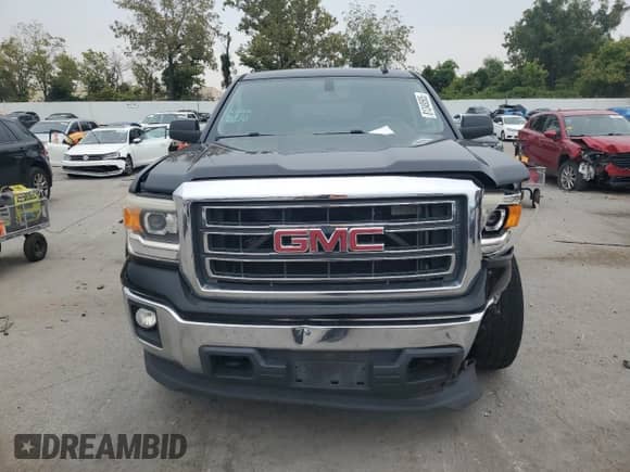 2014 GMC Sierra 1500 SLE with VIN 3GTU2UEC1EG333025, listed as a Copart auction lot 81349505 with 210,365 mi miles and Salvage title. Bid and sale history available at DreamBid. Image 5.