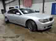 2006 BMW 7 Series 750i with VIN WBAHL83526DT07183, listed as a Copart auction lot 53257635 with 78,997 mi miles and Salvage title. Bid and sale history available at DreamBid. Image 4.