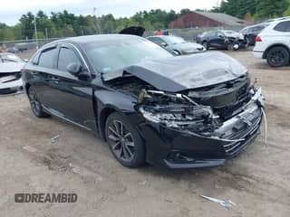 2021 Honda Accord EX-L with VIN 1HGCV1F55MA080582, listed as a IAAI auction lot 43019503 with 38,438 mi miles and . Bid and sale history available at DreamBid. Image 1.