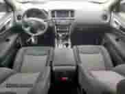 2017 Nissan Pathfinder SV with VIN 5N1DR2MN5HC602455, listed as a Copart auction lot 62899365 with 144,937 mi miles and Salvage title. Bid and sale history available at DreamBid. Image 8.