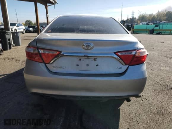2017 Toyota Camry LE with VIN 4T1BF1FK4HU363536, listed as a Copart auction lot 86709535 with 108,994 mi miles and Non repairable. Bid and sale history available at DreamBid. Image 6.